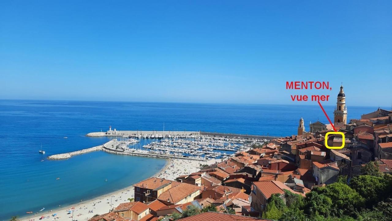 Menton, Centre Historique, Vue Mer Ngoại thất bức ảnh