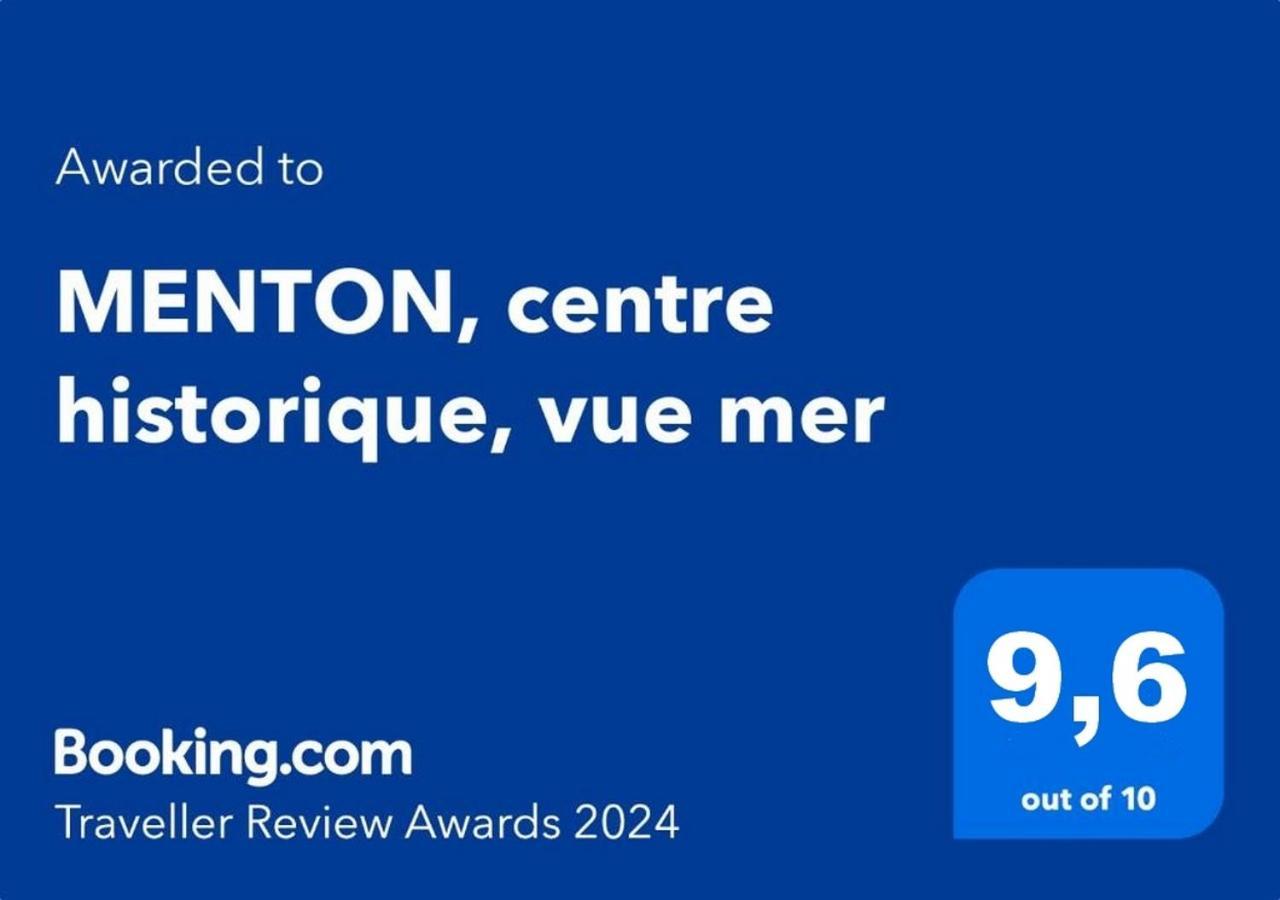 Menton, Centre Historique, Vue Mer Ngoại thất bức ảnh