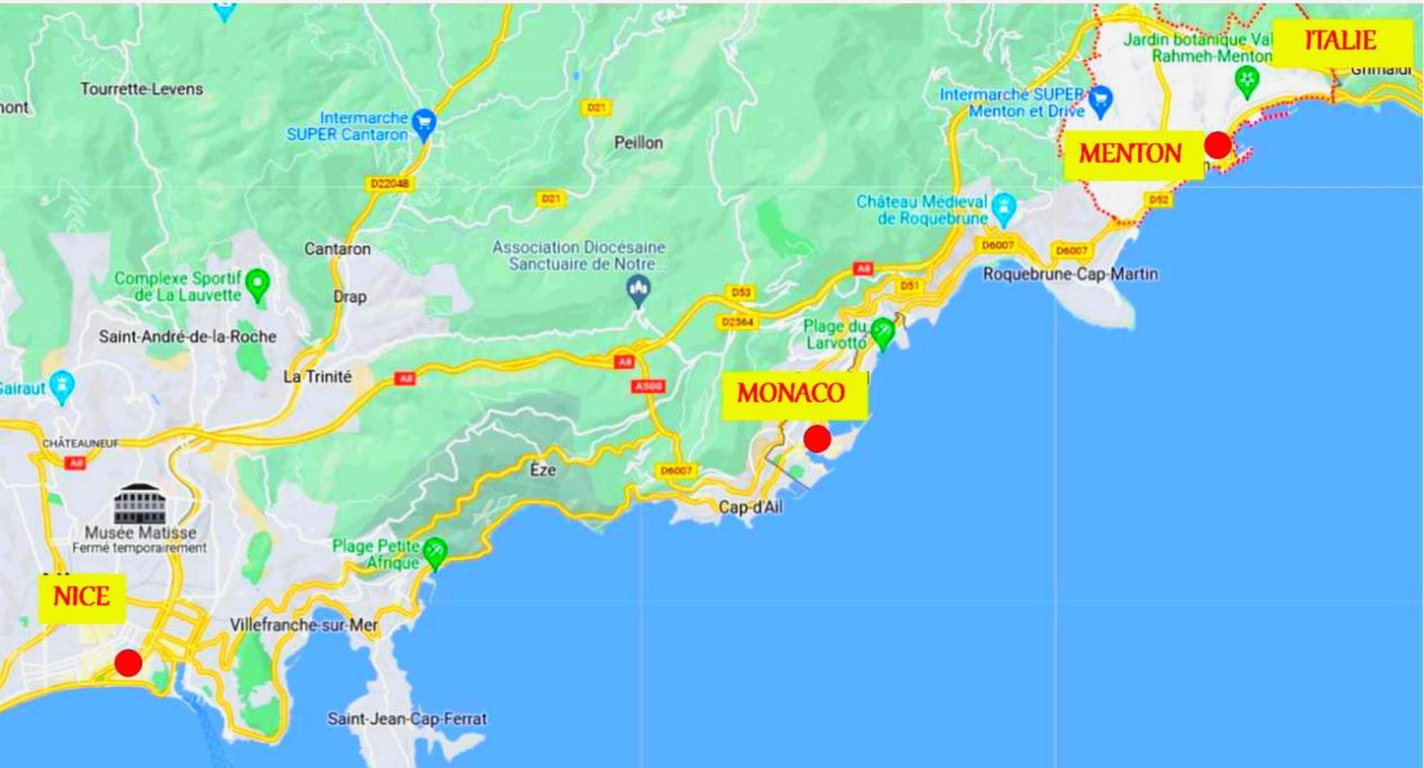 Menton, Centre Historique, Vue Mer Ngoại thất bức ảnh